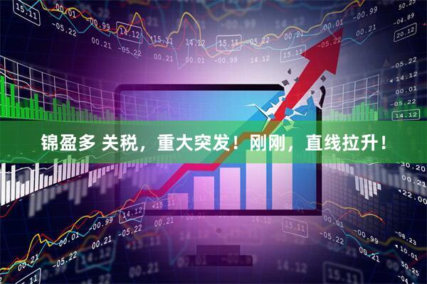 锦盈多 关税，重大突发！刚刚，直线拉升！